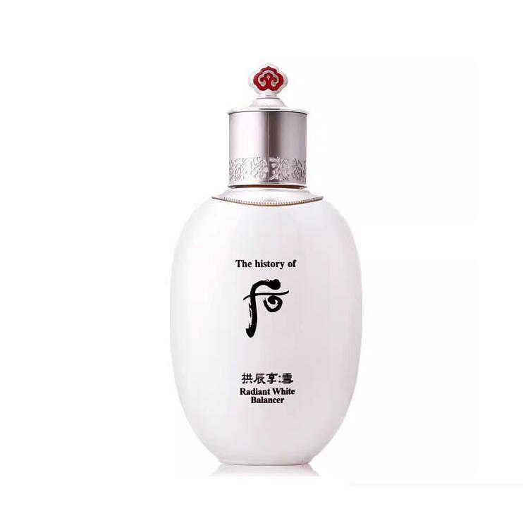 Whoo后拱辰享雪玉凝美白水去黄气提亮150ml 1 份