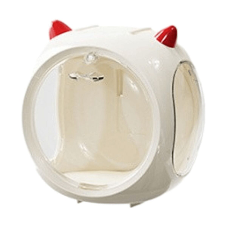 Space Capsule Blind Box Storage Box - Off-white 1 count