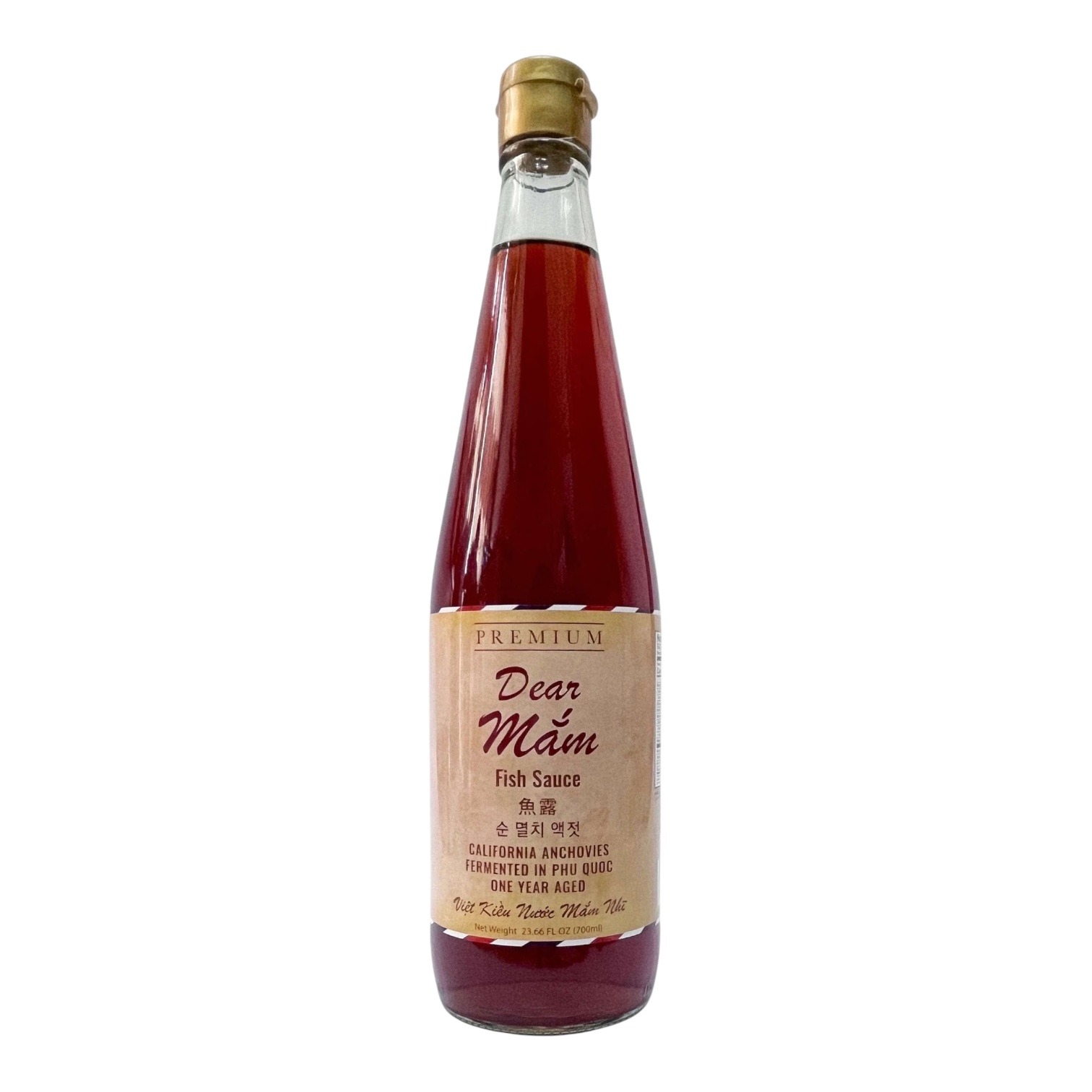 Dear Mam Fish Sauce Rich Premium Traditional 700ml 1 each
