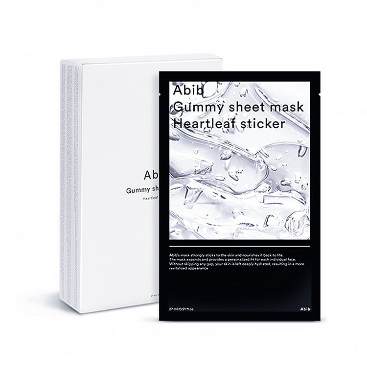 ABIB Gummy Sheet Mask Heartleaf Sticker 10Pcs
