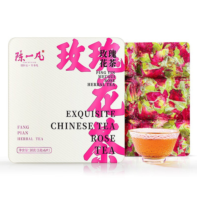 陈一凡玫瑰茉莉花茶精选玫瑰女性滋补养生茶独立小包装 30 克