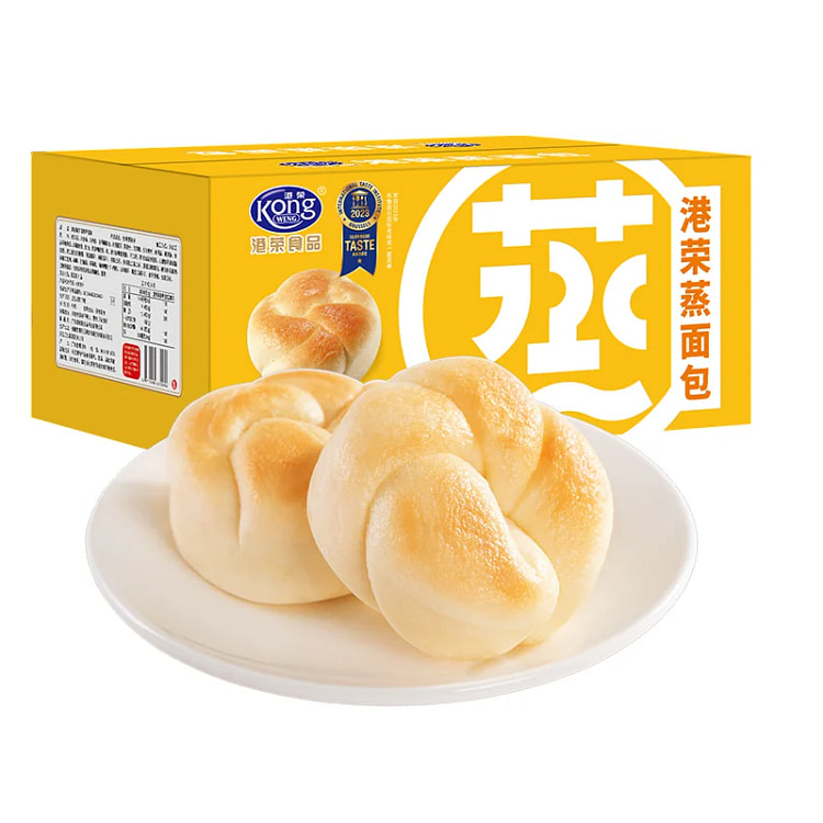 Hong Kong Rong Steamed Milk Yellow Flavored Bread 460 g