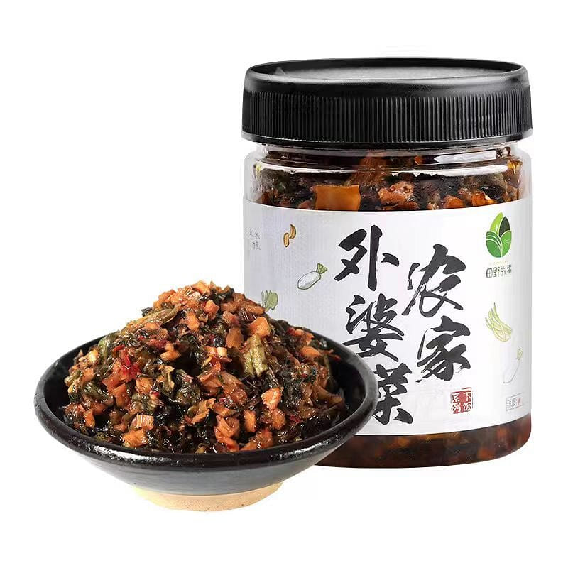 【田野故事】农家外婆菜 下饭菜即食酱菜 湖南特产 280g*1瓶 280 克