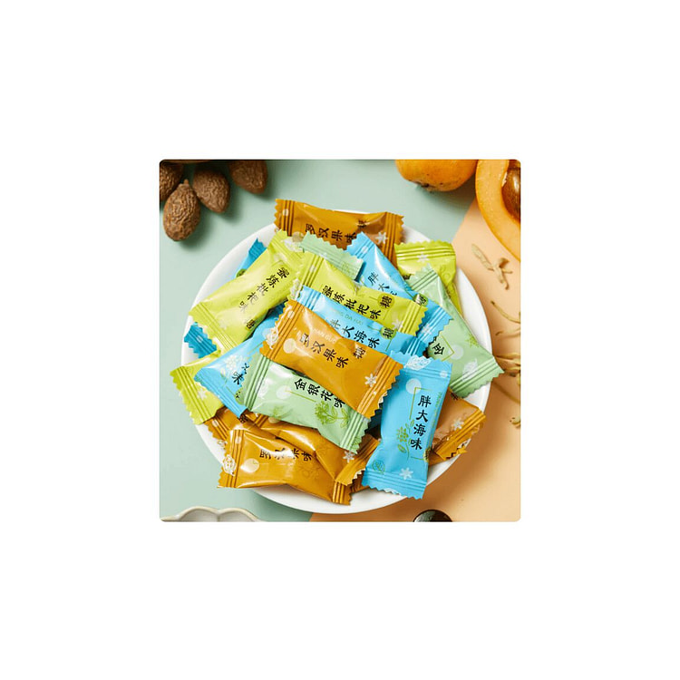 零食狂  清凉润喉糖混合味   500g*1袋 500 克