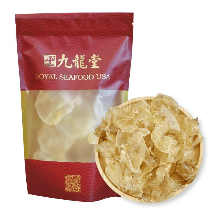 Dried South American wild caught fish maw(Small) 4 oz