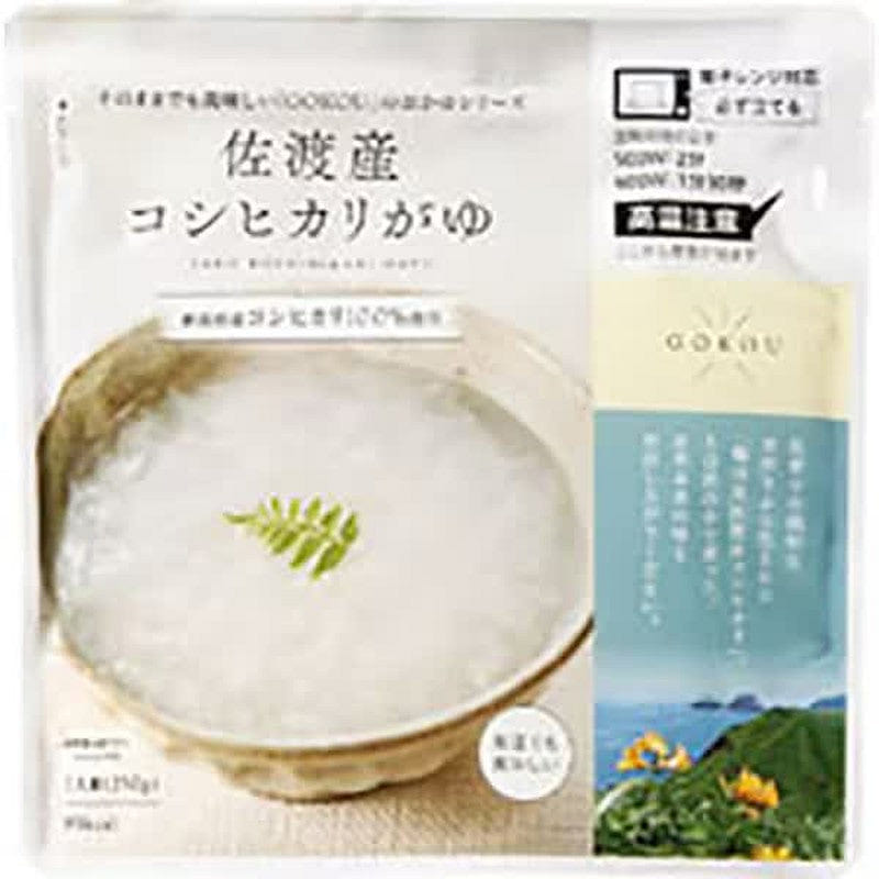 Sado Koshihikari Porridge by Hikari (Ready-to-Eat) 1 each
