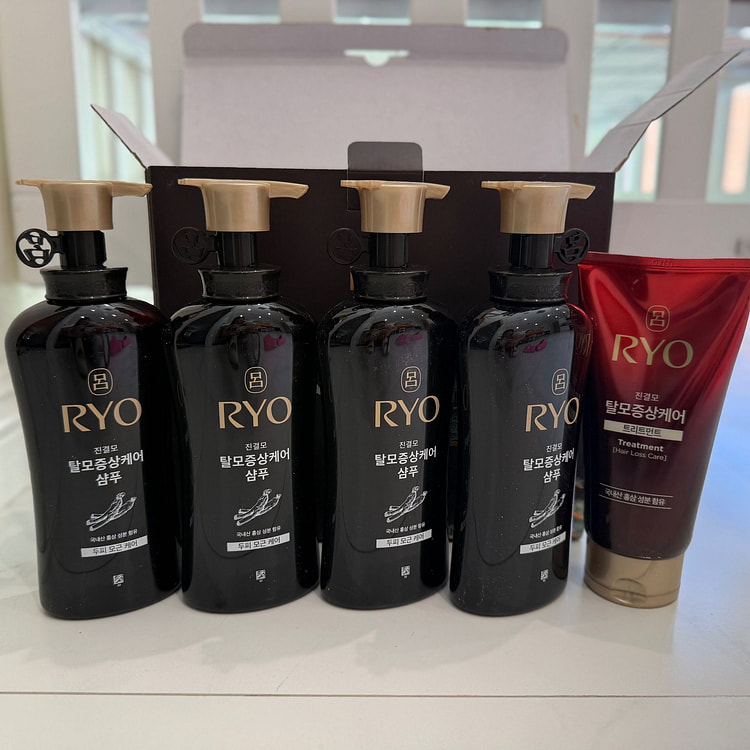 Ryo Premium Hair Loss Care Gift Set 5 Items 1 box