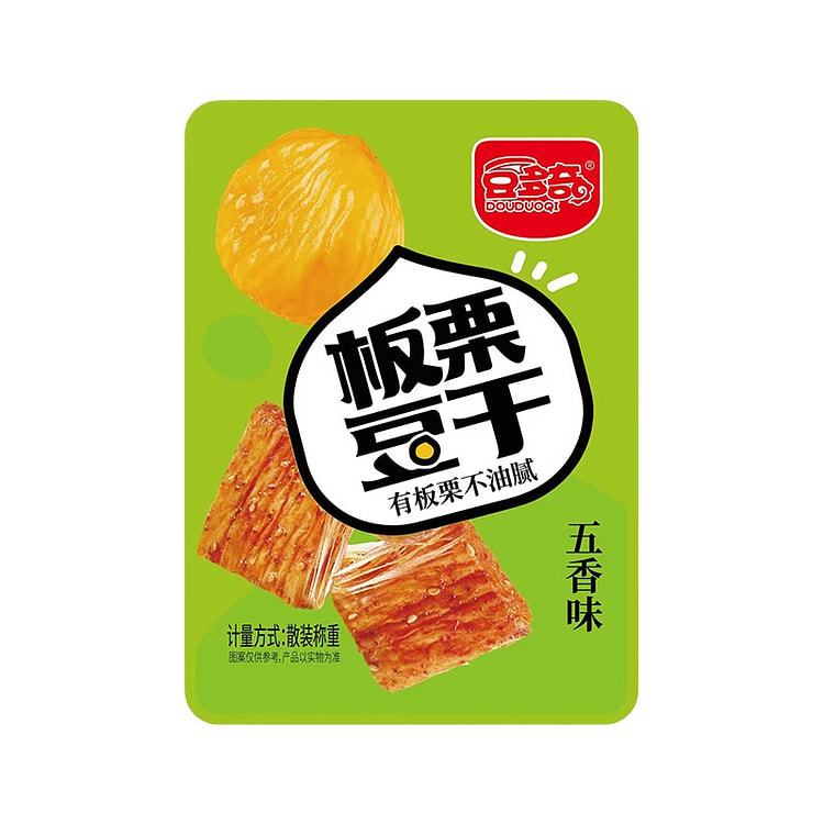 豆多奇板栗豆干五香味500g*1袋 500 克