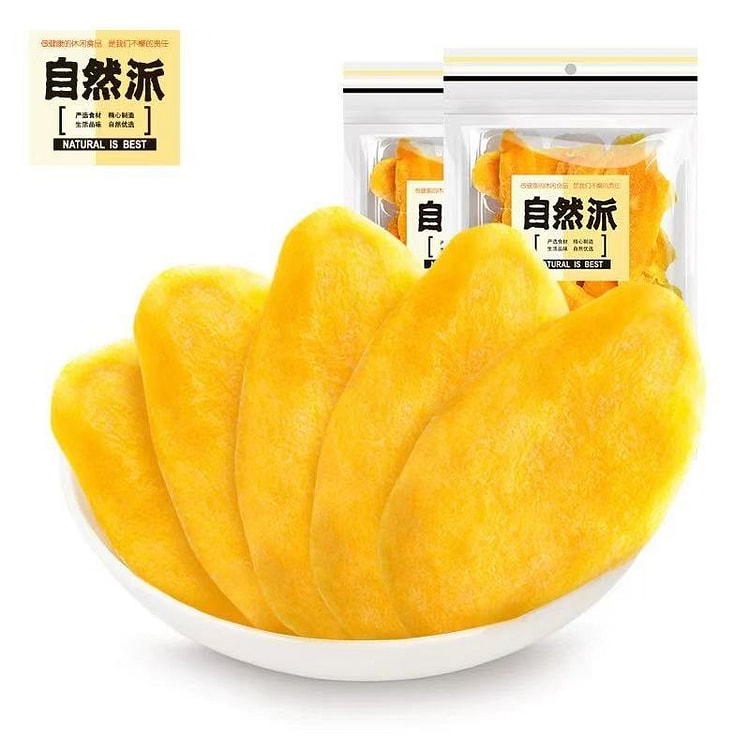 自然派芒果干100g*1袋 芒果片蜜饯果脯水果干 1 包