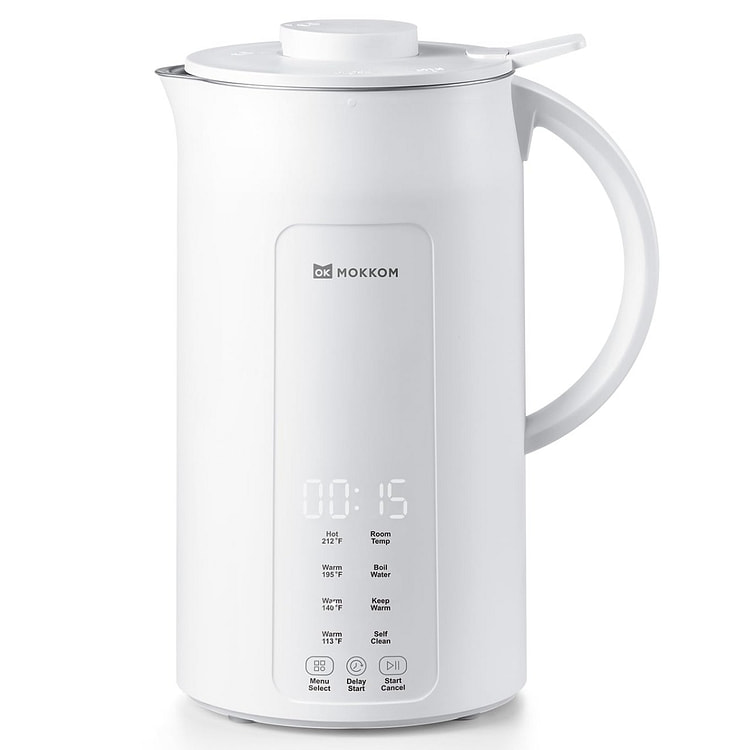 MOKKOM Nut Milk Maker, 42oz Automatic Almond Milk 1 each