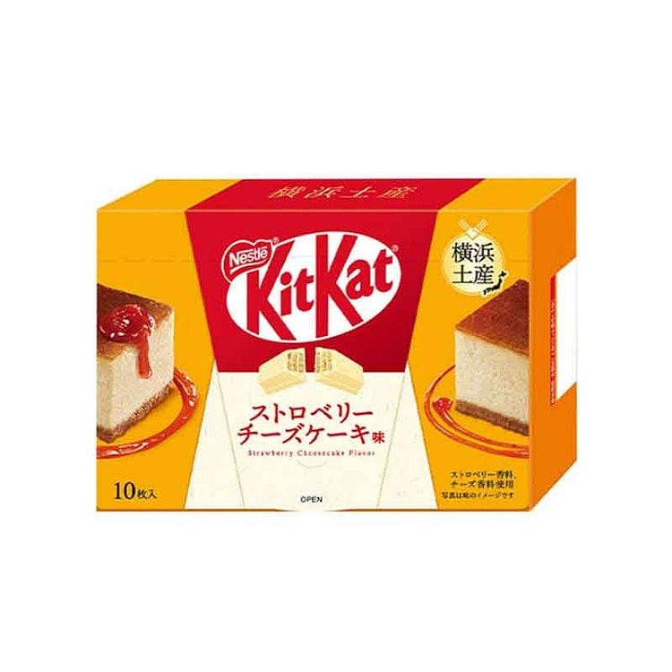 奇巧 草莓 芝士 蛋糕味 巧克力棒 10枚