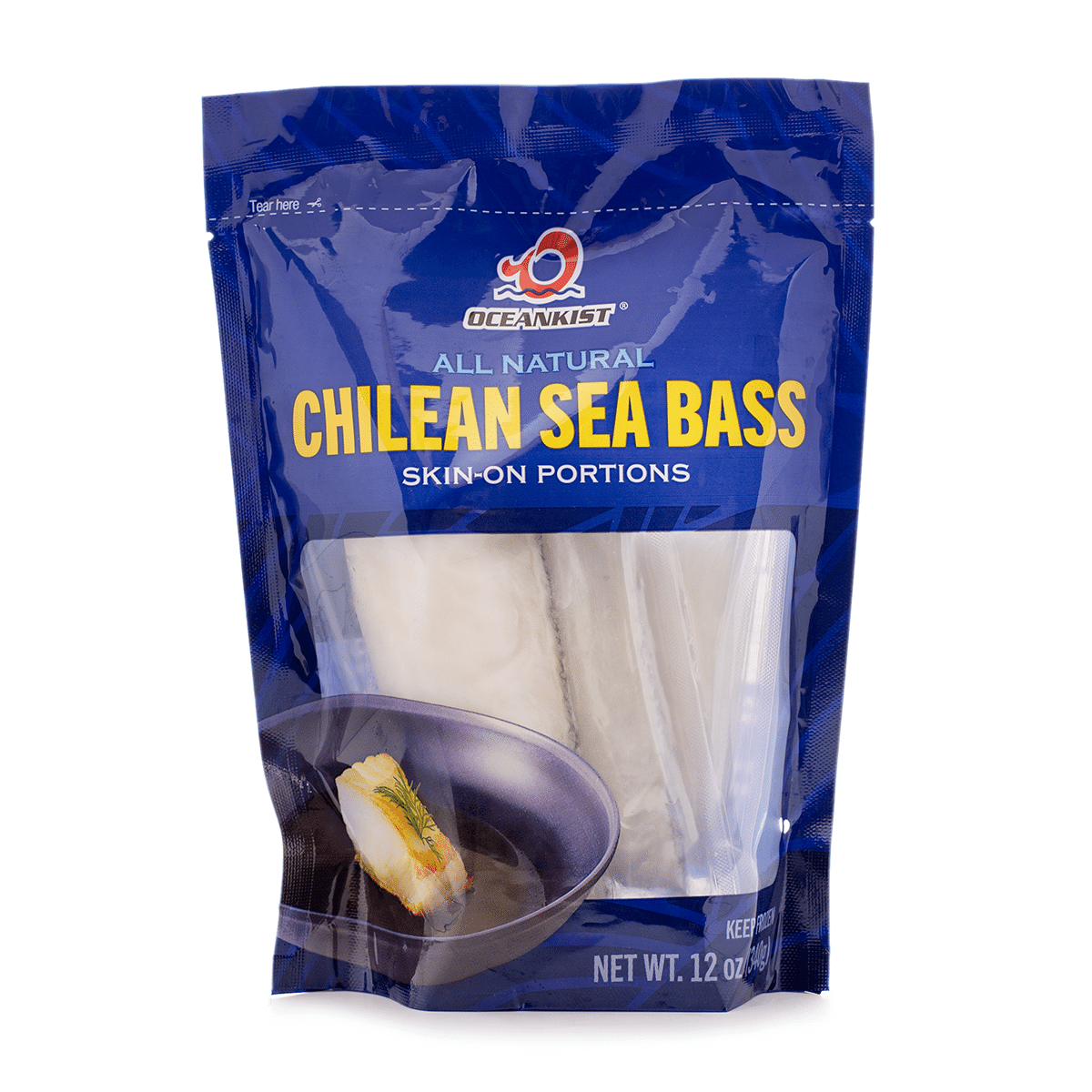 Oceankist Chilean Sea Bass, Frozen 12 oz