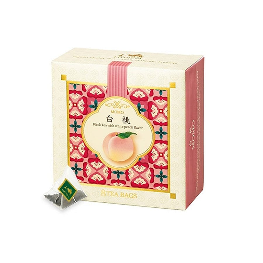 Lupicia White Peach Black Tea Bags 8pcs/ 1 box