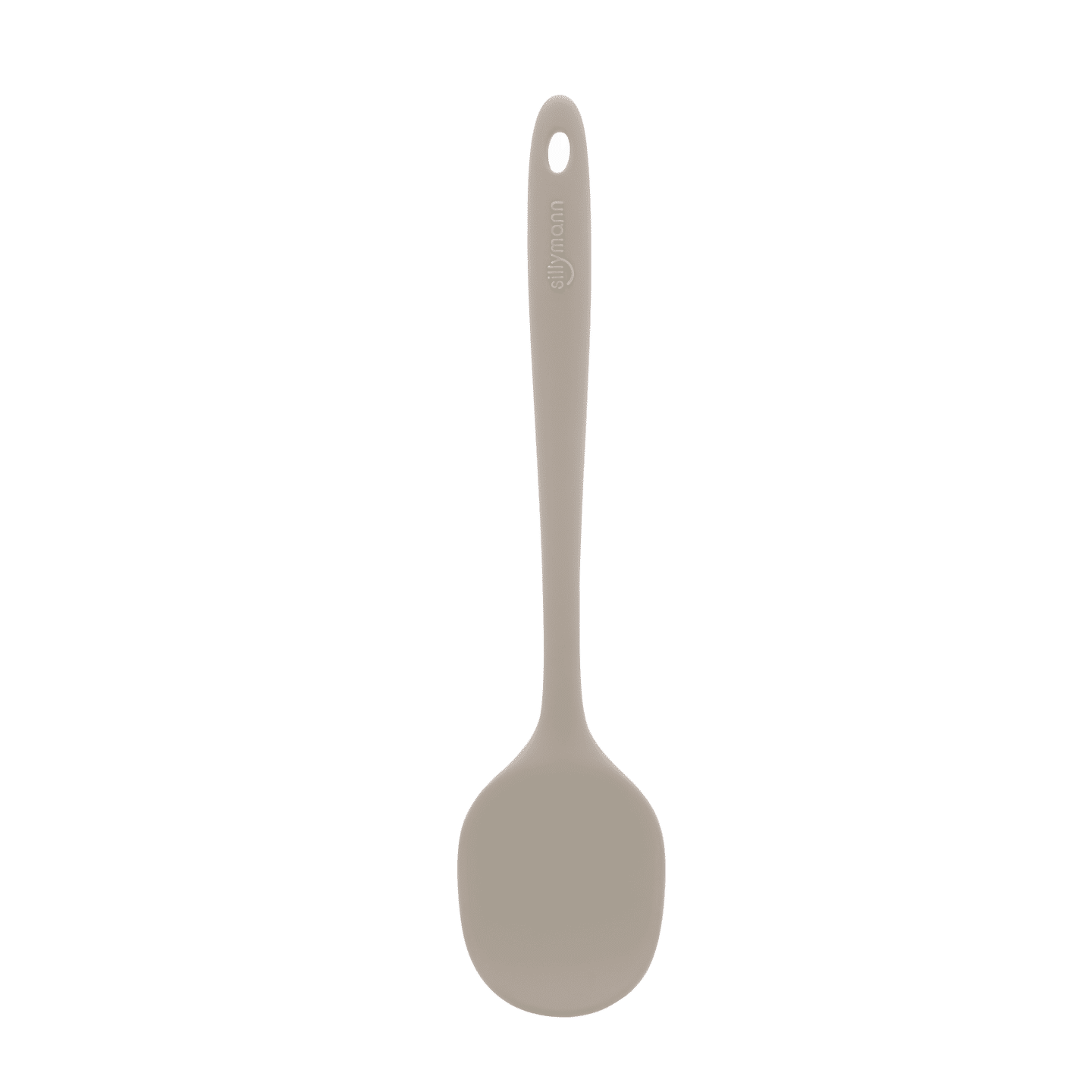 Sillymann Platinum Silicone Harmony Cooking Spoon – Cocoa Grey 1 each