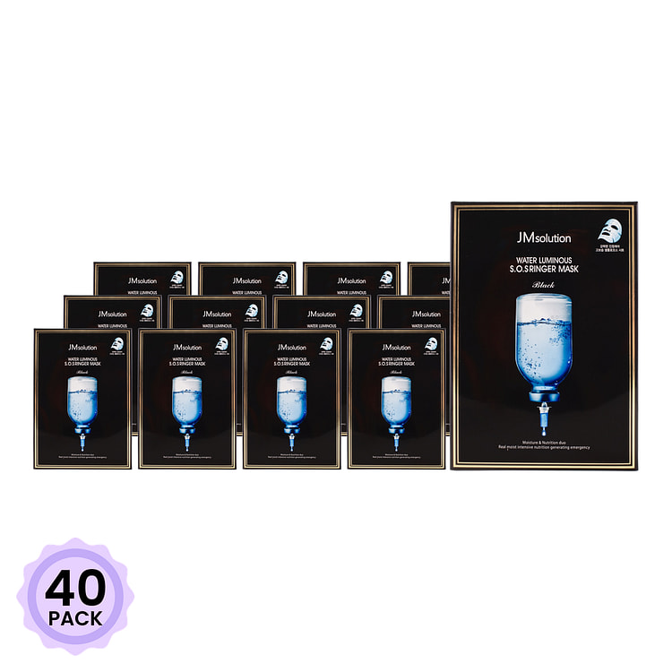 Jm Solution 水光炸弹 水滋养 急救针剂面膜 10片 1 盒*40 包