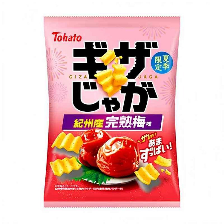 完熟梅味波浪纹薯片 53g