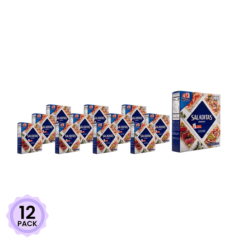 Gamesa Saladitas Crackers 418 g*12 pack