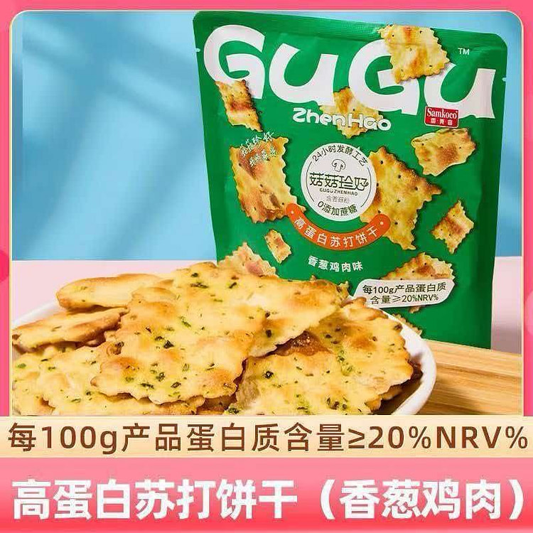 Xiang Meike Soda Crackers, Scallion Chicken, 80g 80 g