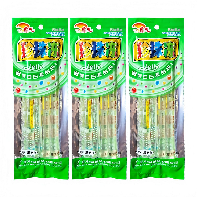 Skyscraper Jelly Apple Flavor 50g*5 packs 250 g