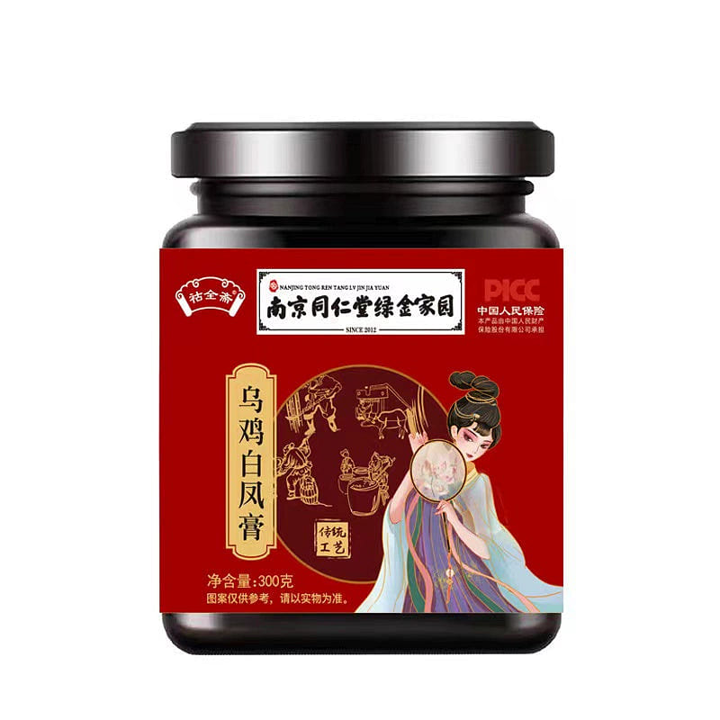 Nanjing Tongrentang Wuji Baifeng Gao Replenishing Qi Blood Tonic 300g 1 each