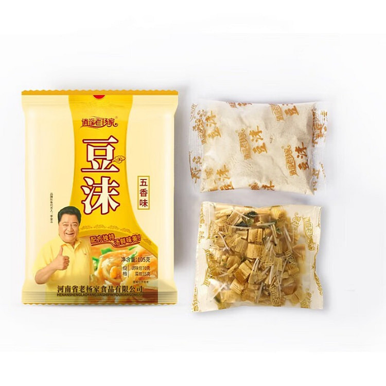 河南逍遥老杨家五香味豆沫105g*3袋 315 克