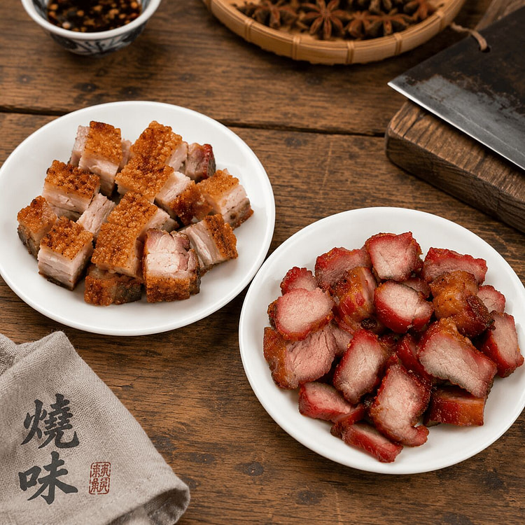 King's Krispy Pork & Char Siu Combo 452 g