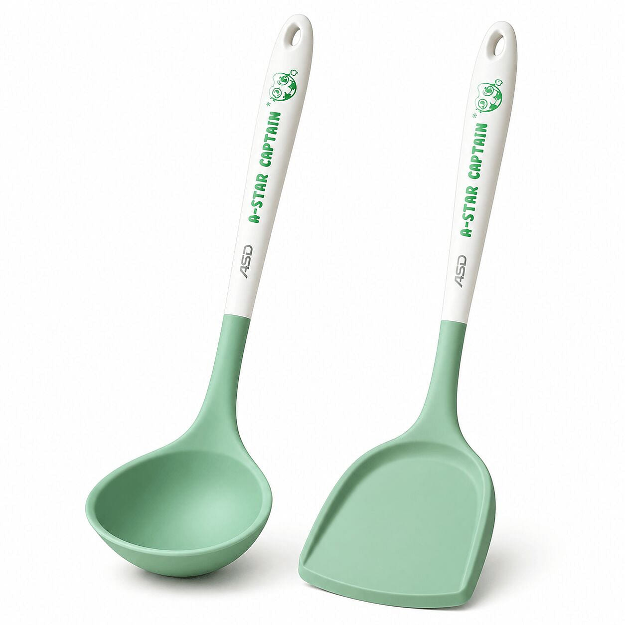 ASD Silicone Spatula & Soup Spoon Set 1 each
