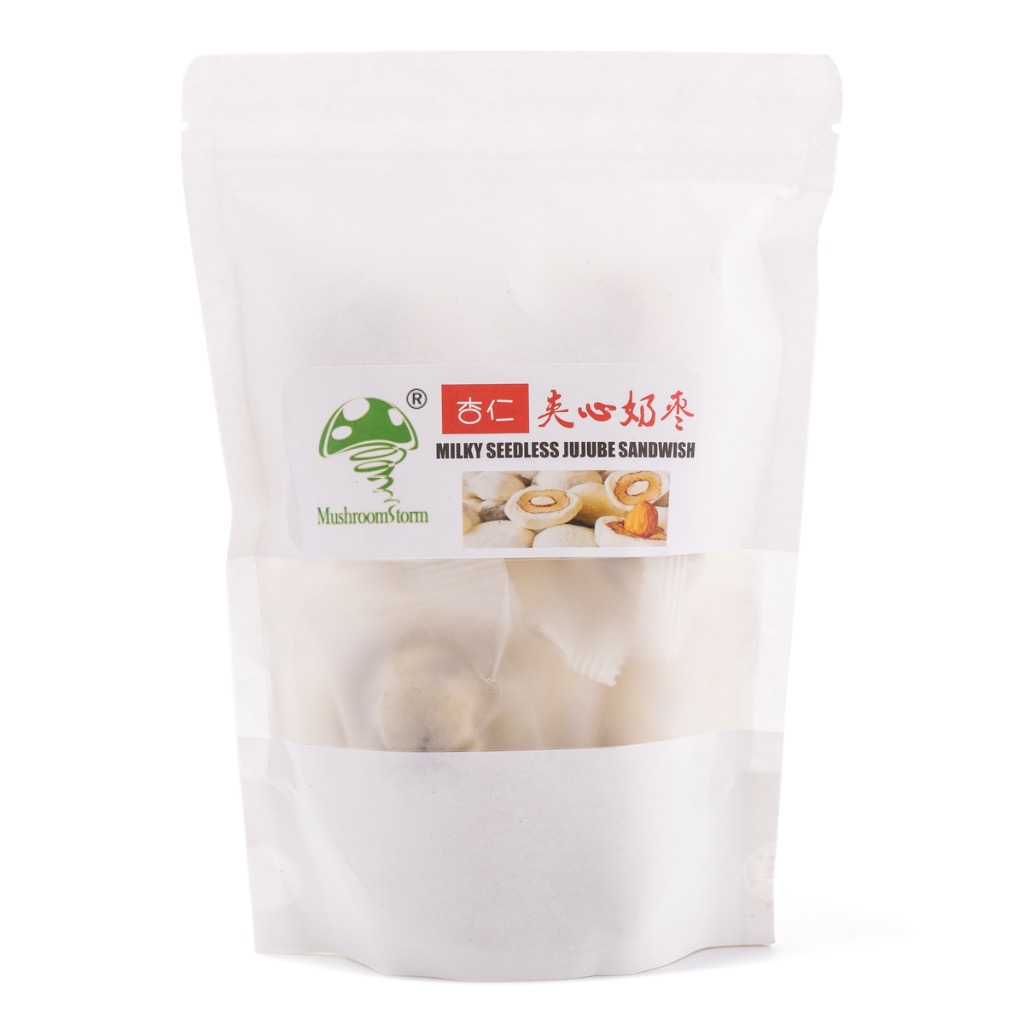 マッシュルーム リンクル マッシュルームストーム アーモンド入りミルクデーツ - Weee!