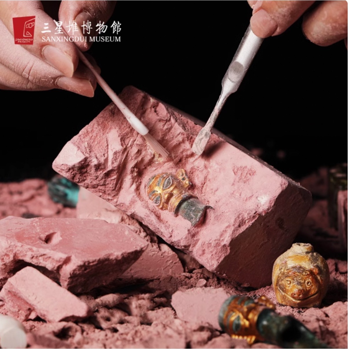 三星堆博物館文創考古盲盒_隨機一盒【考古大發現-第一彈】 - Weee!