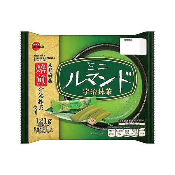 布尔本 千层酥夹心饼干 宇治抹茶味 121g 1 份