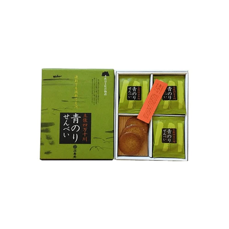 Green laver rice crackers (12 packs) 0 g