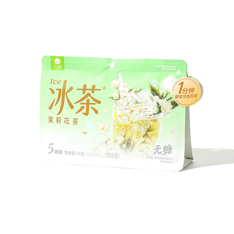 小山弄 茉莉花茶 冰茶 无糖冷泡茶 健康花茶 15 克