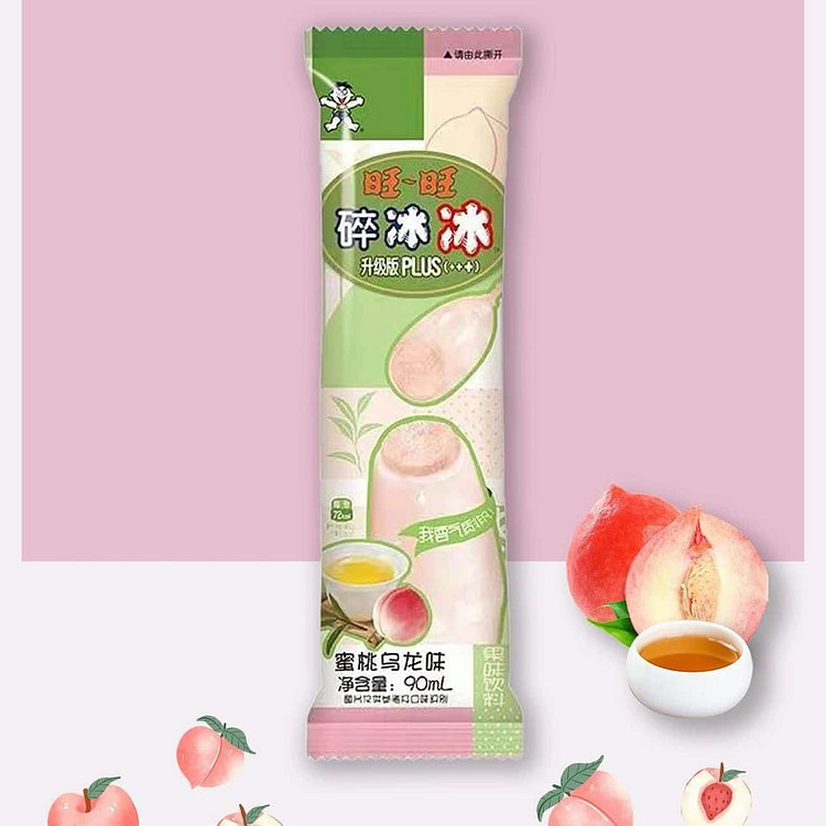 旺旺碎冰冰PLUS蜜桃乌龙味90ml*3支 270 克