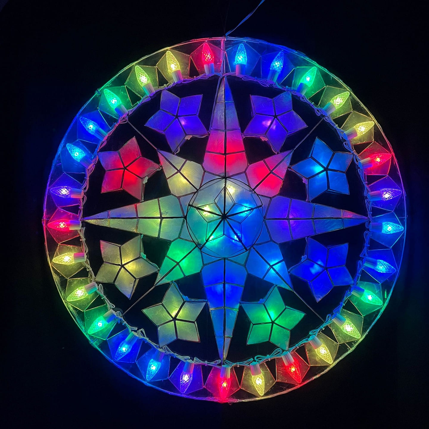 Smart Tala LED Capiz Parol 24 INCH 1 count