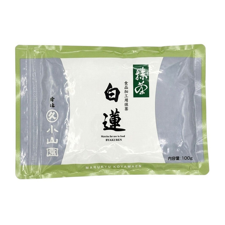 丸久小山园抹茶 | 白莲 100g 袋装 1 份