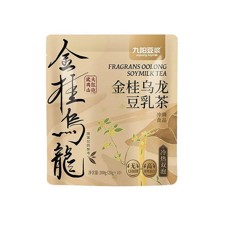 10条 九阳豆浆 金桂乌龙豆乳茶 200 克