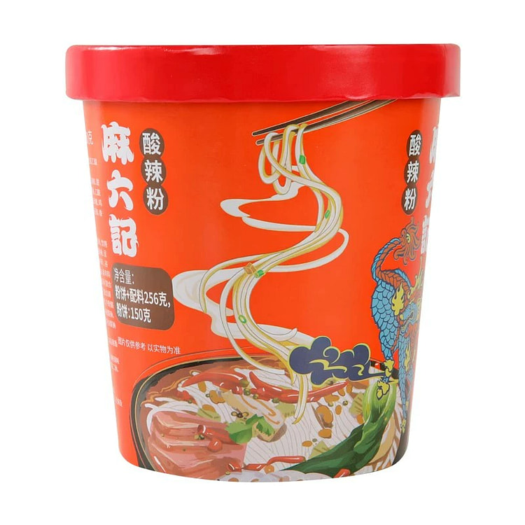 麻六记酸辣粉256g*3桶装