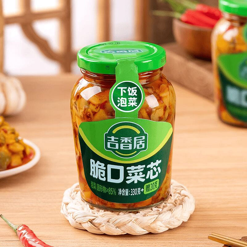 Jixiangju Crispy Pickled mustard greens 350 g