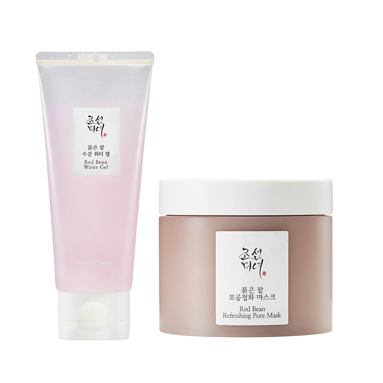 Beauty of Joseon Red Bean Water Gel + Red Bean Refreshing Pore Mask Set
