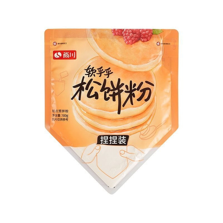 尚川松饼粉正品捏捏袋家用diy捏捏松饼粉蓬松早餐 100 克