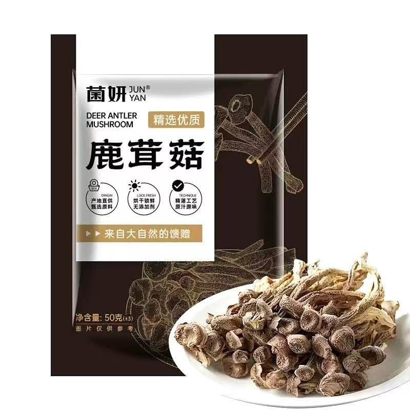 Deer Antler Mushroom Crisp and Tender 50 g
