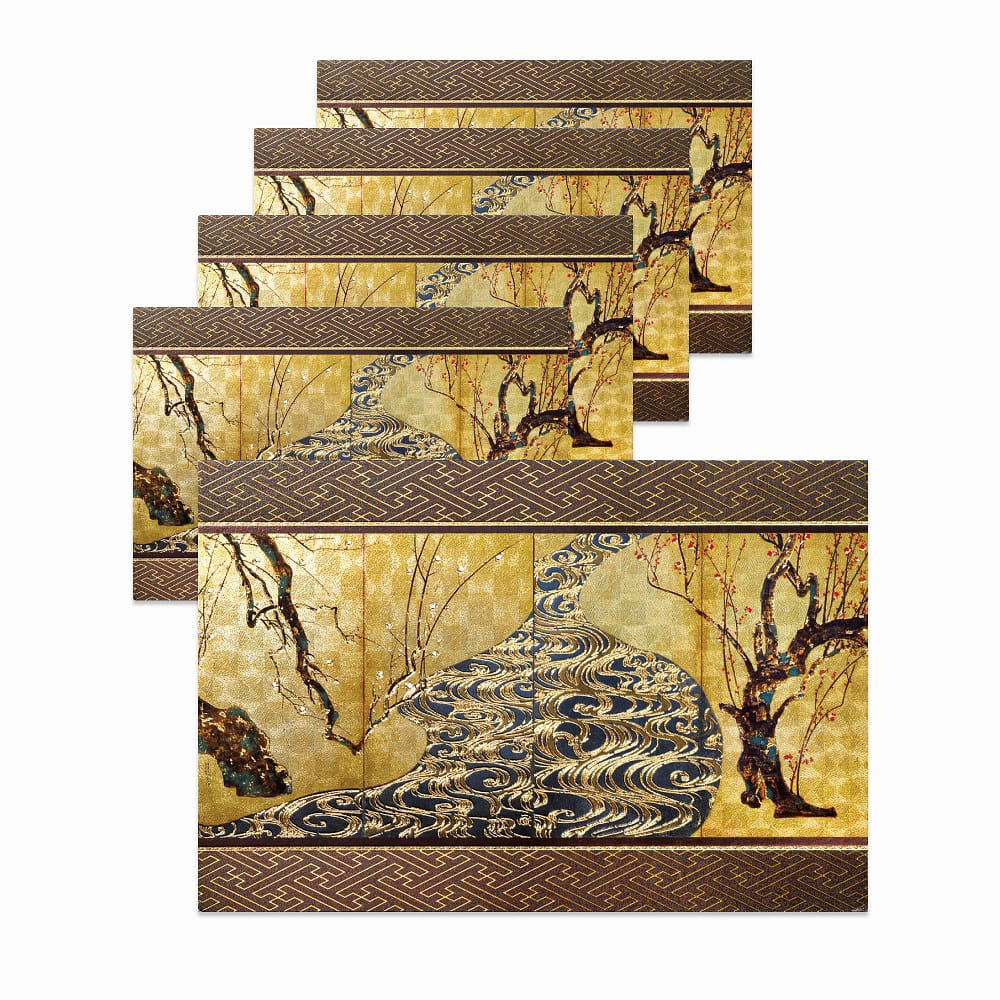 Japanese-style card with metallic finish Made in Japan 1 case