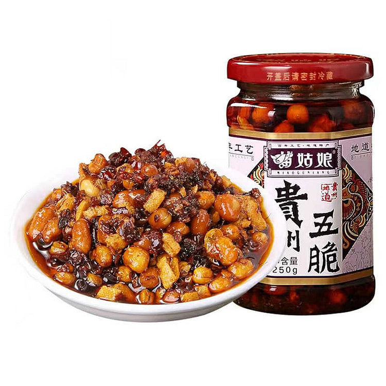苗姑娘 贵州五脆辣椒酱下饭菜
