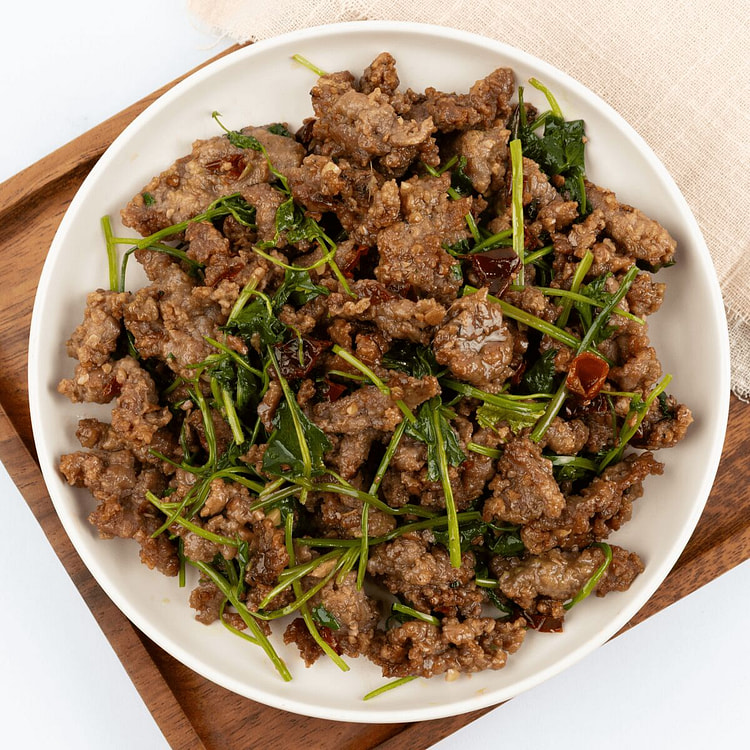 Hunan-style Spicy Stir-fried Beef around 300g 1 each
