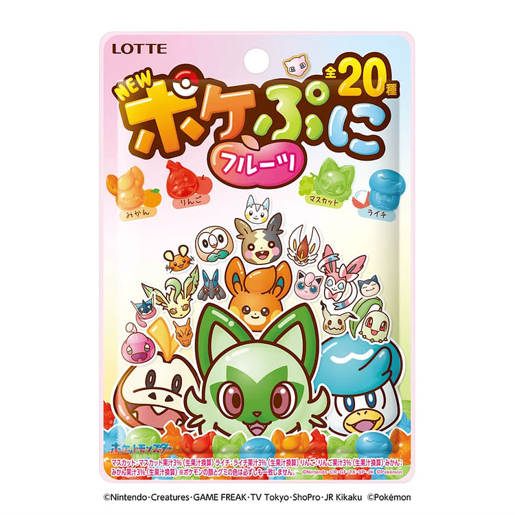 LOTTE Pokemon Gummy 1pack