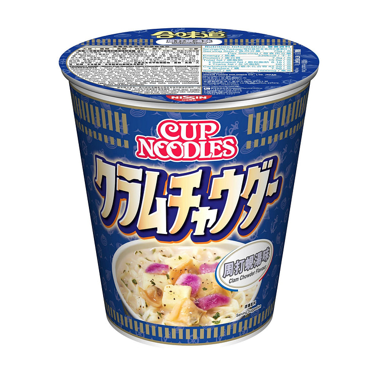 NISSIN Cup Noodles Clam Chowder Flavor 75g 1 each