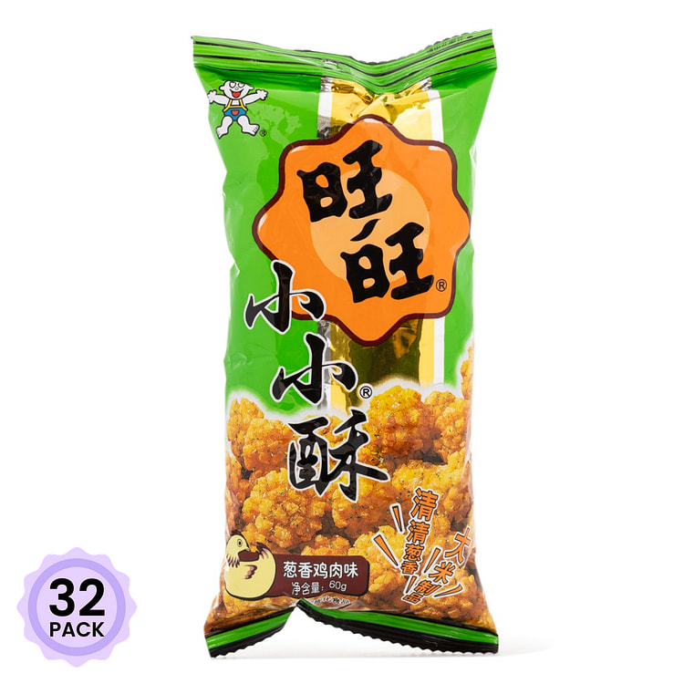 Want Want Golden Rice Cracker Chicken Flavor 60 g*32 pack
