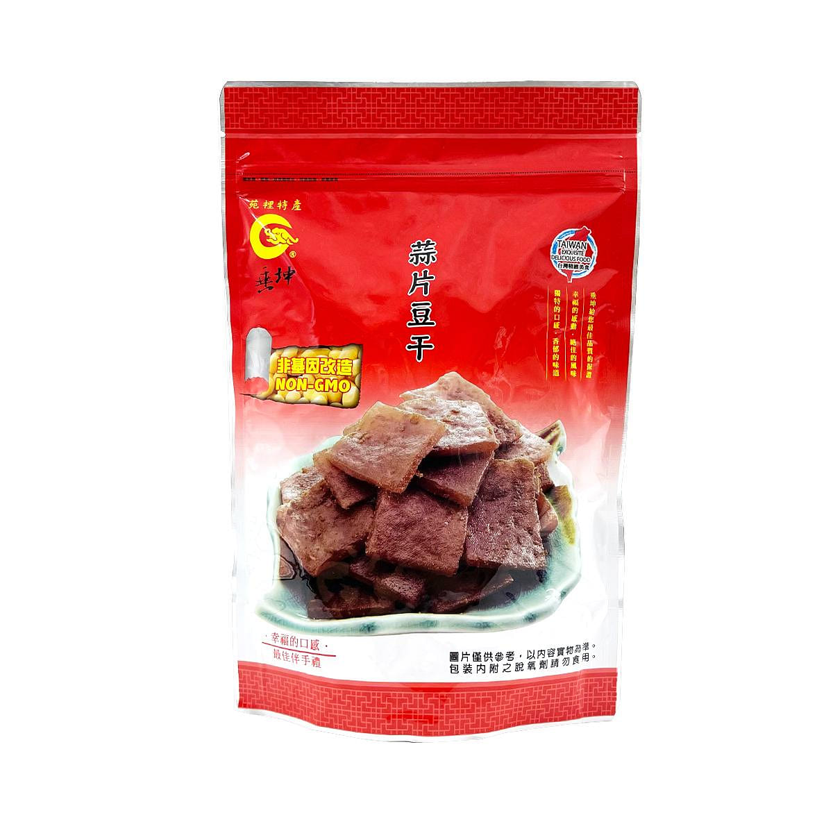 台湾【垂坤】蒜片豆干 440 克