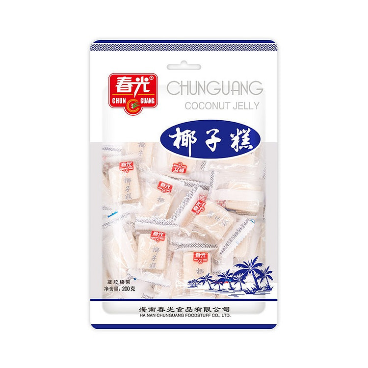 【美国直邮】春光 椰子糕糖果 椰子软糖不粘牙