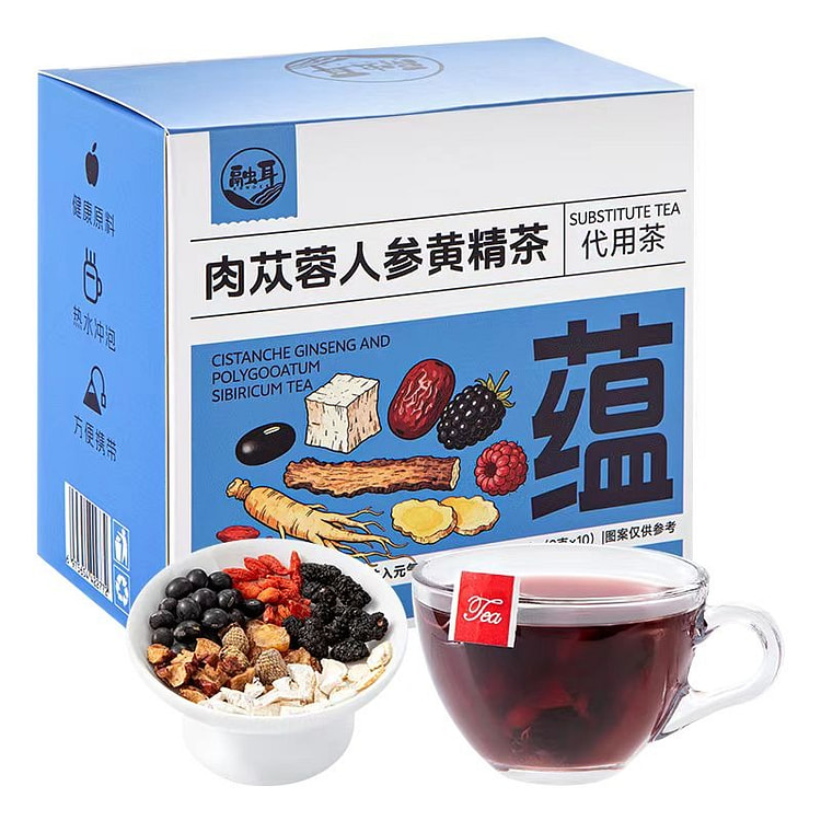 肉苁蓉人参黄精茶10包 1 个